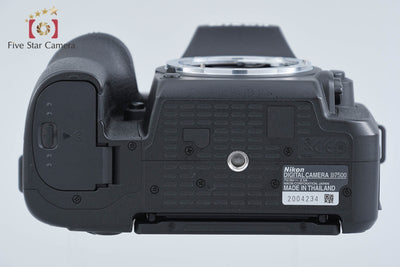 【中古】Nikon ニコン D7500 デジタル一眼レフカメラ
