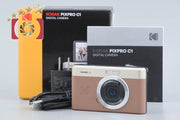 【中古】KODAK コダック PIXPRO C1 ブラウン コンパクトデジタルカメラ 元箱付き