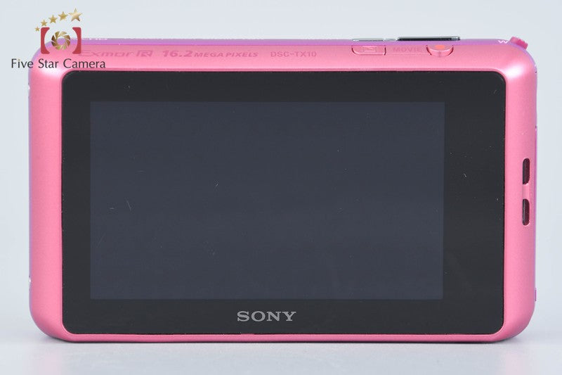 中古】SONY ソニー Cyber-shot DSC-TX10 ピンク コンパクトデジタル