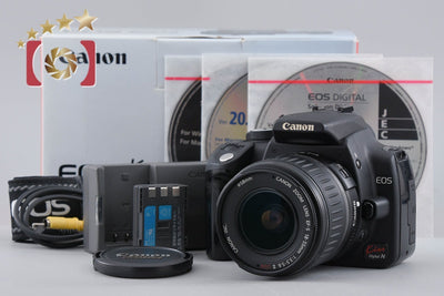【中古】Canon キヤノン EOS Kiss Digital N ブラック ズームレンズキット 元箱付き