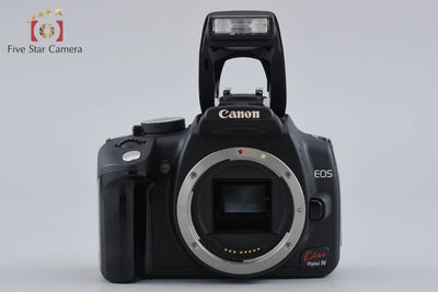 【中古】Canon キヤノン EOS Kiss Digital N ブラック ズームレンズキット 元箱付き