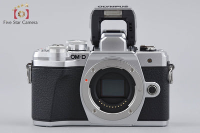 【中古】OLYMPUS オリンパス OM-D E-M10 Mark III EZ ダブルズームキット シルバー シャッター回数僅少 元箱付き