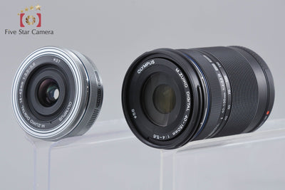 【中古】OLYMPUS オリンパス OM-D E-M10 Mark III EZ ダブルズームキット シルバー シャッター回数僅少 元箱付き
