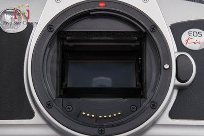 【中古】Canon キヤノン New EOS Kiss シルバー フィルム一眼レフカメラ