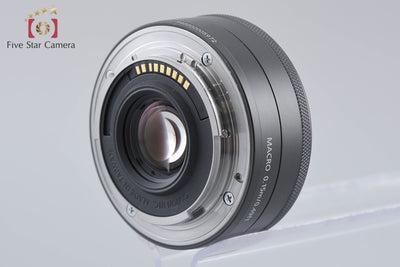 【中古】Canon キヤノン EF-M 22mm f/2 STM ブラック