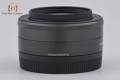 【中古】Canon キヤノン EF-M 22mm f/2 STM ブラック