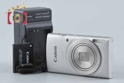 【中古】Canon キヤノン IXY 200 シルバー コンパクトデジタルカメラ