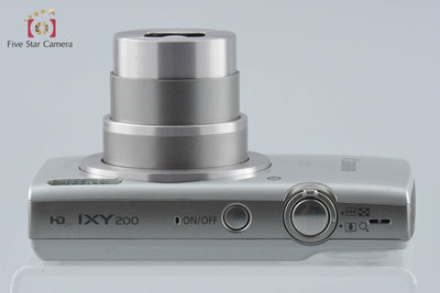 【中古】Canon キヤノン IXY 200 シルバー コンパクトデジタルカメラ