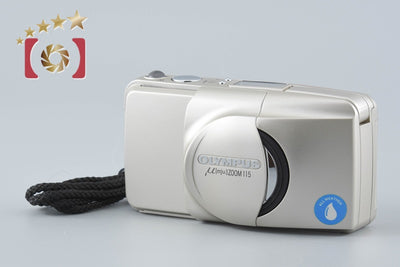 【中古】OLYMPUS オリンパス μ[mju:] ZOOM 115 コンパクトフィルムカメラ