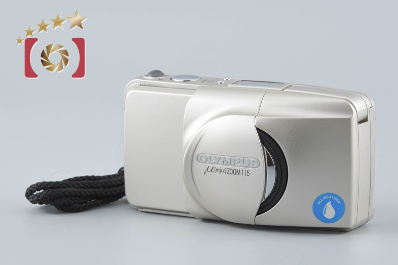 【中古】OLYMPUS オリンパス μ[mju:] ZOOM 115 コンパクトフィルムカメラ
