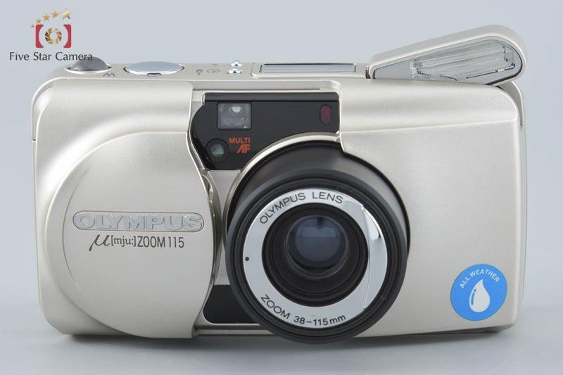 中古】OLYMPUS オリンパス μ[mju:] ZOOM 115 コンパクトフィルムカメラ