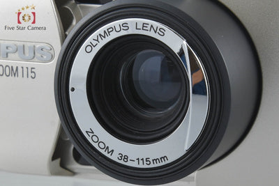 【中古】OLYMPUS オリンパス μ[mju:] ZOOM 115 コンパクトフィルムカメラ
