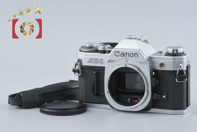 【中古】Canon キヤノン AE-1 シルバー フィルム一眼レフカメラ