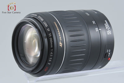 【中古】Canon キヤノン EF 55-200mm f/4.5-5.6 II USM