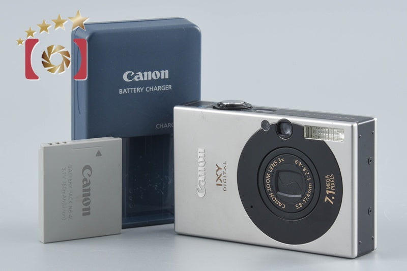 【中古】Canon キヤノン IXY Digital 10 ブラック コンパクトデジタルカメラ