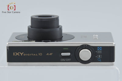 【中古】Canon キヤノン IXY Digital 10 ブラック コンパクトデジタルカメラ