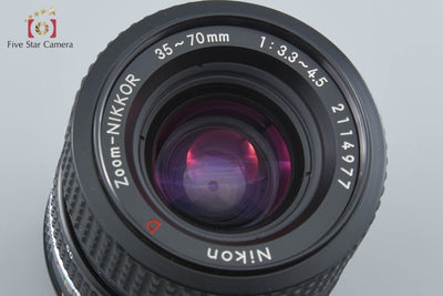 【中古】Nikon ニコン Ai-S ZOOM NIKKOR 35-70mm f/3.3-4.5 デモ機