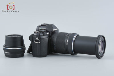 【中古】OLYMPUS オリンパス OM-D E-M10 Mark III ダブルズームキット ブラック 元箱付き