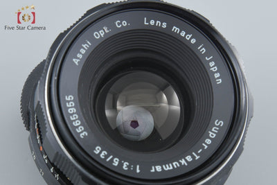 【中古】PENTAX ペンタックス Super Takumar 35mm f/3.5 M42マウント