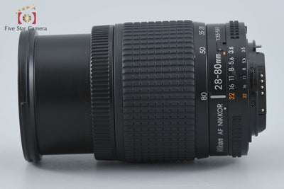 【中古】Nikon ニコン AF NIKKOR 28-80mm f/3.5-5.6 D