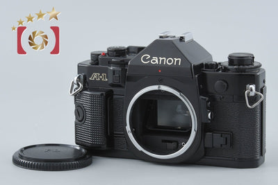 【中古】Canon キヤノン A-1 ブラック フィルム一眼レフカメラ