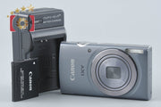 【中古】Canon キヤノン IXY 160 シルバー コンパクトデジタルカメラ