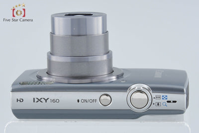 【中古】Canon キヤノン IXY 160 シルバー コンパクトデジタルカメラ