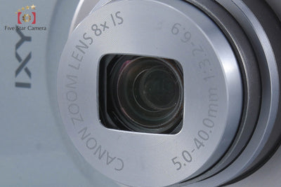 【中古】Canon キヤノン IXY 160 シルバー コンパクトデジタルカメラ