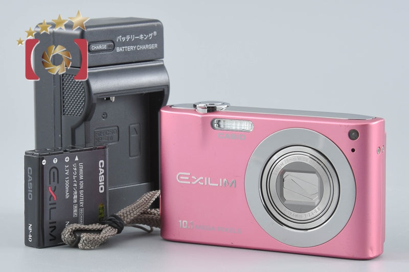 【中古】Casio カシオ EXILIM EX-Z100 ピンク コンパクトデジタルカメラ