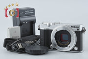 【中古】Nikon ニコン 1 J5 シルバー ミラーレス一眼カメラ シャッター回数僅少