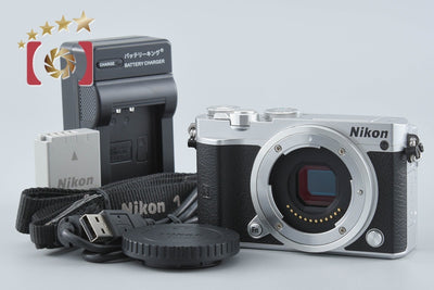 【中古】Nikon ニコン 1 J5 シルバー ミラーレス一眼カメラ シャッター回数僅少