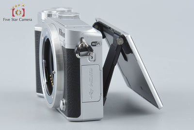 【中古】Nikon ニコン 1 J5 シルバー ミラーレス一眼カメラ シャッター回数僅少
