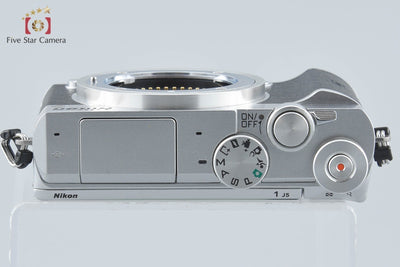 【中古】Nikon ニコン 1 J5 シルバー ミラーレス一眼カメラ シャッター回数僅少