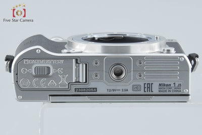 【中古】Nikon ニコン 1 J5 シルバー ミラーレス一眼カメラ シャッター回数僅少