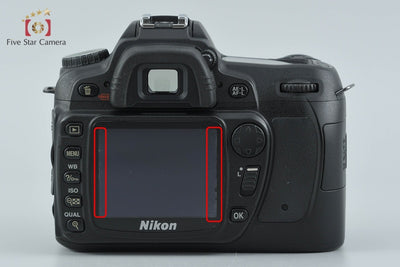 【中古】Nikon ニコン D80 デジタル一眼レフカメラ シャッター回数僅少