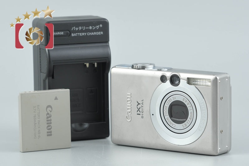 【中古】Canon キヤノン IXY Digital 70 シルバー コンパクトデジタルカメラ
