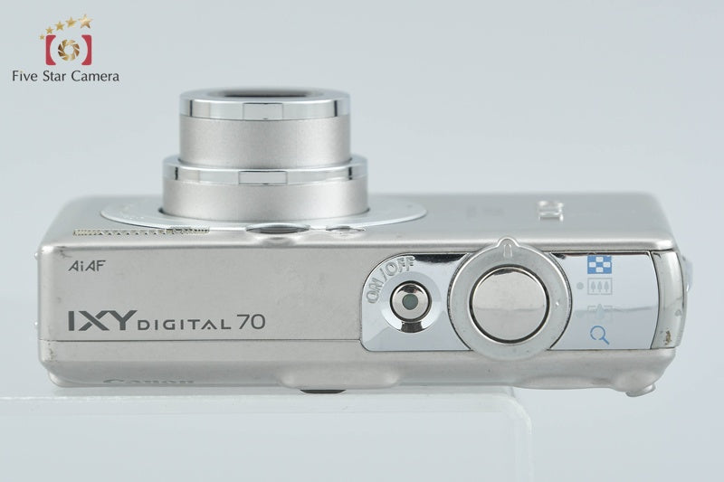 中古】Canon キヤノン IXY Digital 70 シルバー コンパクトデジタル