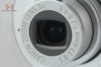 【中古】Canon キヤノン IXY Digital 70 シルバー コンパクトデジタルカメラ