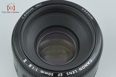 【中古】Canon キヤノン EF 50mm f/1.8 II