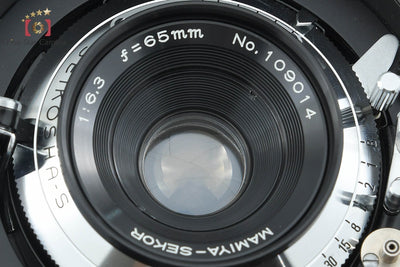 【中古】Mamiya マミヤ SEKOR 65mm f/6.3 プレス用