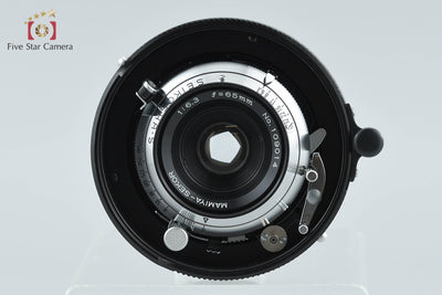 【中古】Mamiya マミヤ SEKOR 65mm f/6.3 プレス用