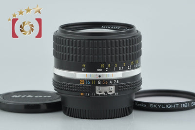 【中古】Nikon ニコン Ai-S NIKKOR 28mm f/2.8