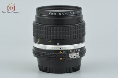 【中古】Nikon ニコン Ai-S NIKKOR 28mm f/2.8