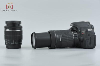 【中古】Canon キヤノン EOS Kiss X8i ダブルズームキット シャッター回数僅少