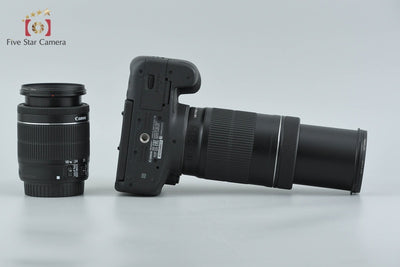 【中古】Canon キヤノン EOS Kiss X8i ダブルズームキット シャッター回数僅少