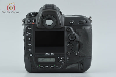 【中古】Nikon ニコン D4S デジタル一眼レフカメラ 元箱付き
