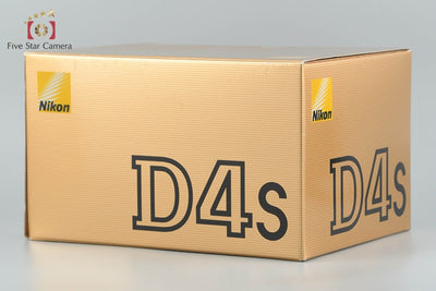 【中古】Nikon ニコン D4S デジタル一眼レフカメラ 元箱付き