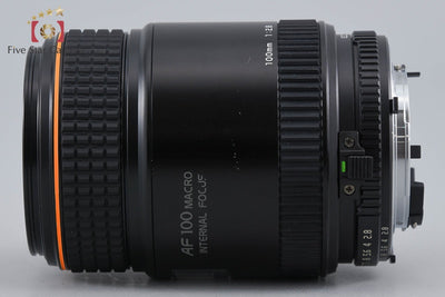 【中古】Tokina トキナー AT-X MACRO 100mm f/2.8 ニコン用