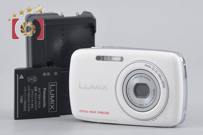 【中古】Panasonic パナソニック LUMIX DMC-S1 ホワイト コンパクトデジタルカメラ