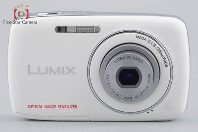 【中古】Panasonic パナソニック LUMIX DMC-S1 ホワイト コンパクトデジタルカメラ